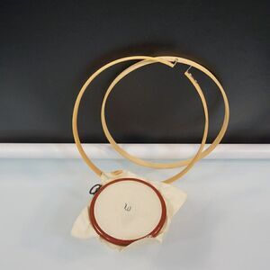 Embroidery Hoops Bamboo Wooden Hoop Rings Home DIY Cross Stitch Tools